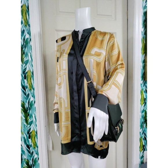 Vince Camuto Adjustable Strap Genuine Leather Crossbody Bag Black Women's - Picture 4 of 14